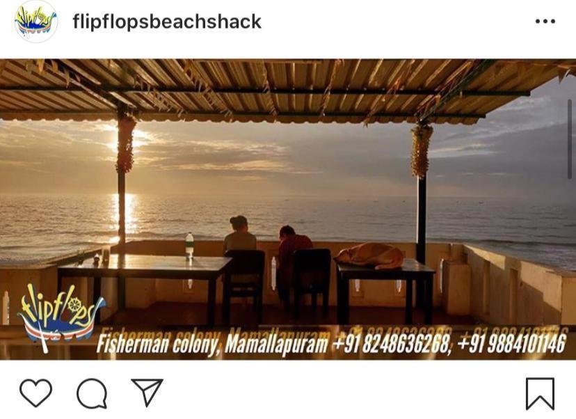 Flip Flops Beach Shack Hotel Mahabalipuram Exterior photo